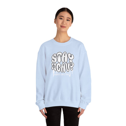 Grapple like a Girl BJJ Women's Crewneck Sweater - Stay Heavy