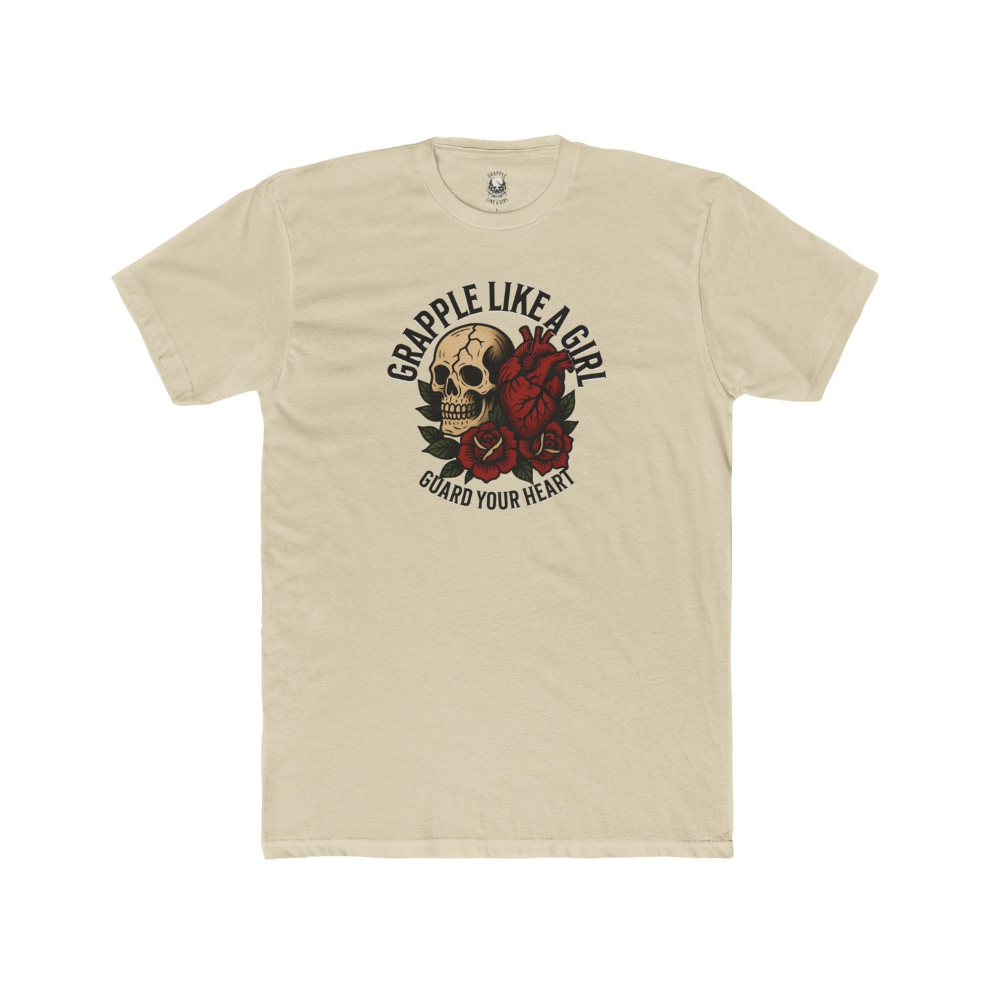 Grapple like a Girl Unisex Cotton Tee - Guard Your Heart