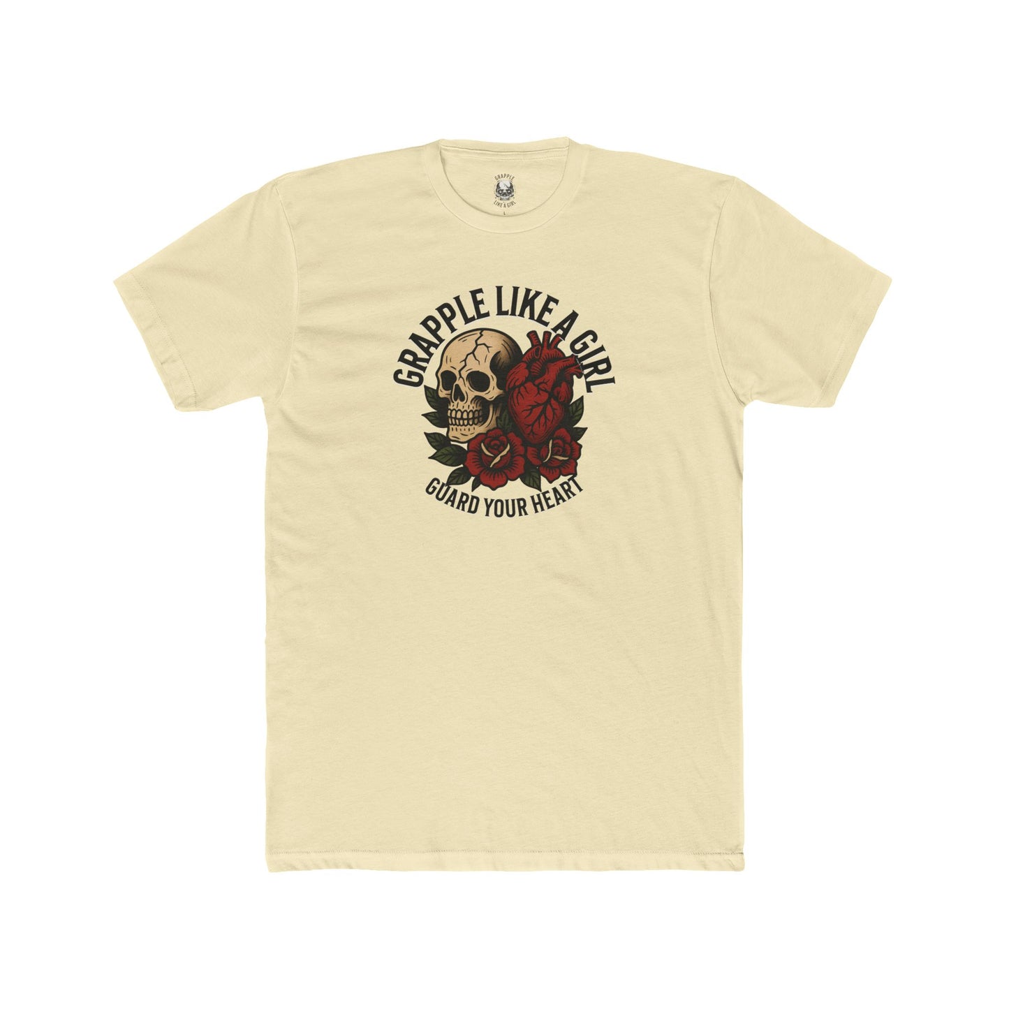 Grapple like a Girl Unisex Cotton Tee - Guard Your Heart