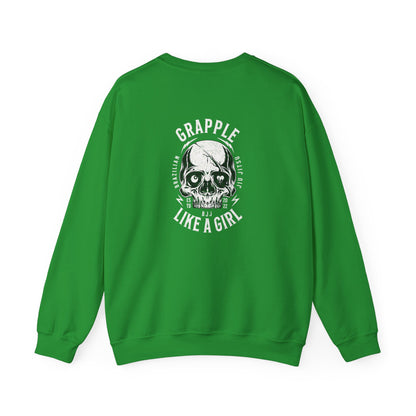 BJJ Women's Crewneck Sweater - Shut up & train.
