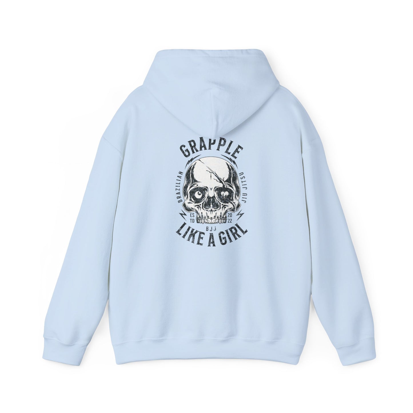 Women's Grapple like a Girl BJJ Hoodie - You had me at leglock