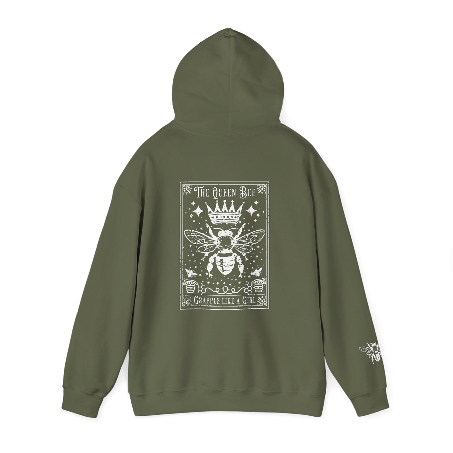 Women's Grapple like a Girl BJJ Hoodie - Queen Bee
