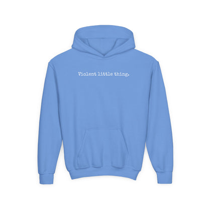 Youth Grapple like a Girl BJJ Skull Jiu Jitsu Hoodie - Violent little thing.