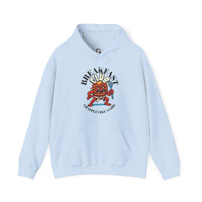 Women's BJJ Hoodie - Grapple Like a Girl Breakfast Club