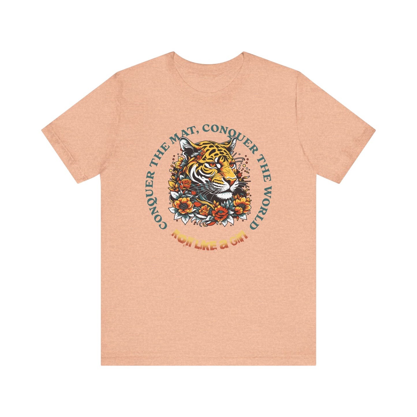 Womens BJJ Conquer to Mats Jiu Jitsu T-shirt