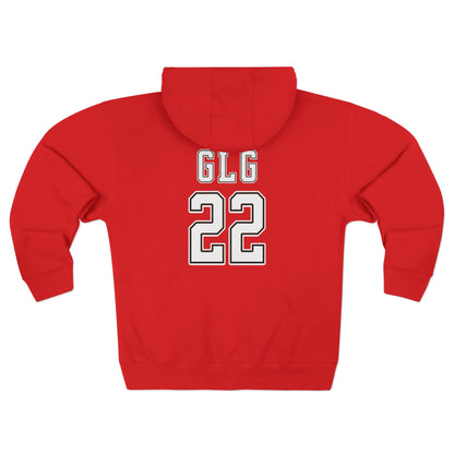 The GLG Club Collection Varsity Back Zip Hoodie