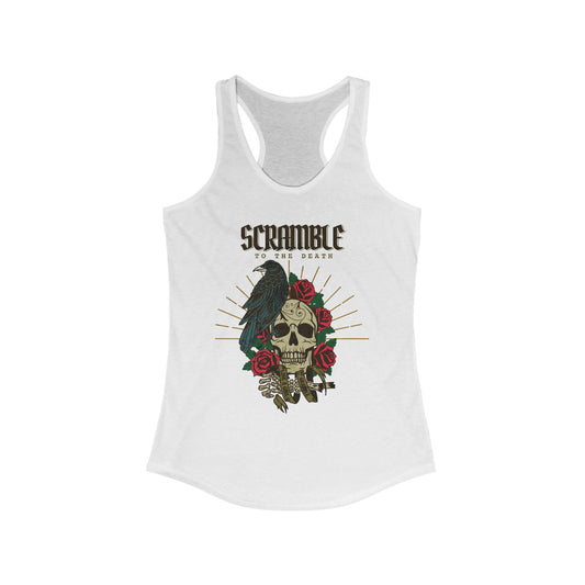 Women's Grapple like a Girl Scramble to the Death Racerback Tank