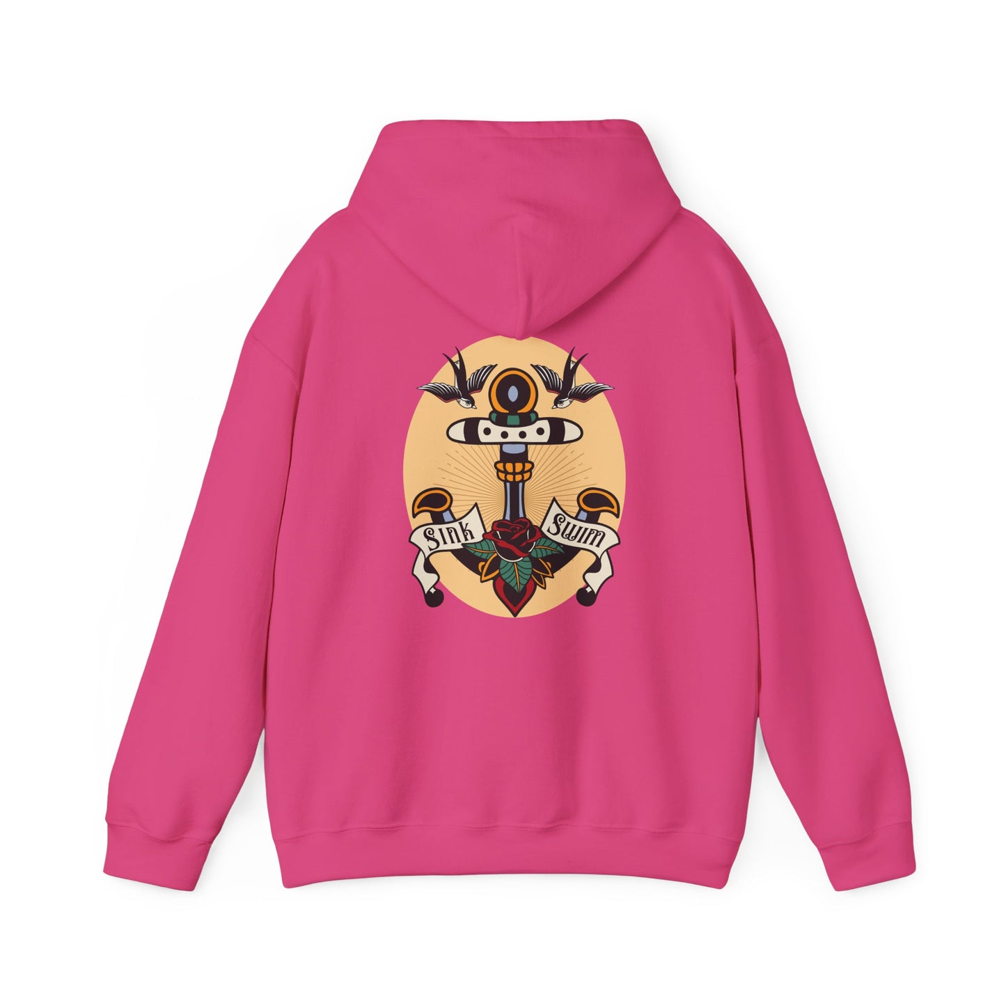 Women's Grapple like a Girl BJJ Hoodie - Sink or Swim