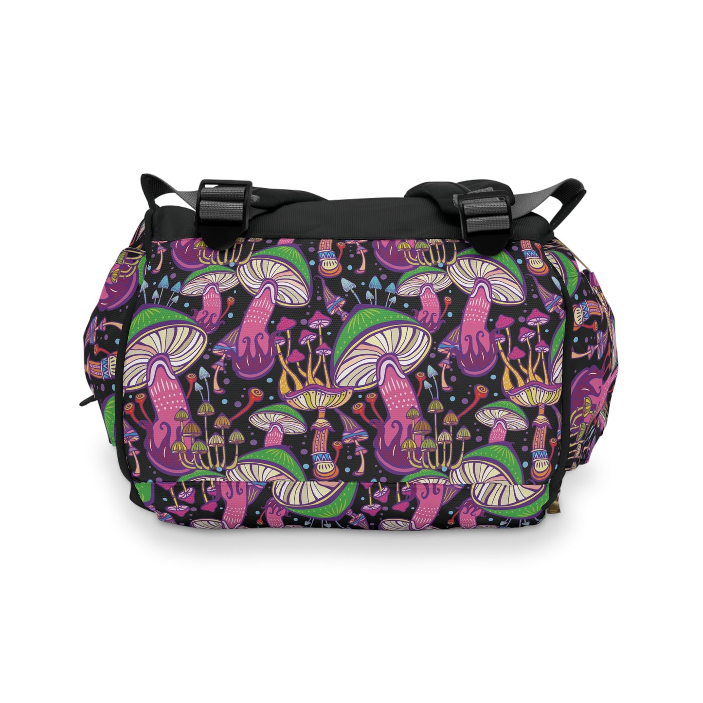 Women's Grapple like a Girl Jiu Jitsu Gear Backpack - Mushroom Pattern