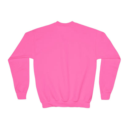 Grapple Like A Girl Youth Crewneck Sweatshirt - Girl Logo