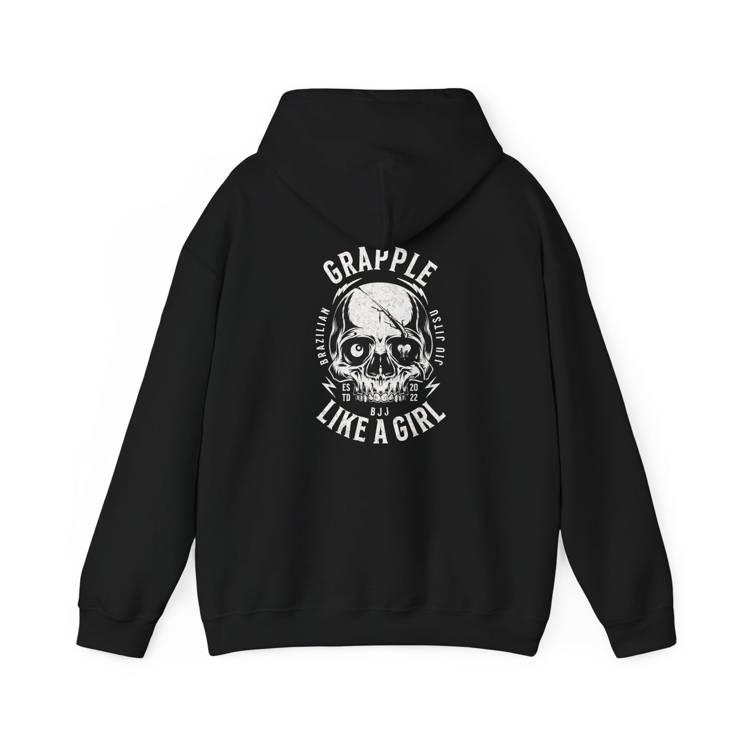 Women's Grapple like a Girl BJJ Hoodie - You had me at leglock