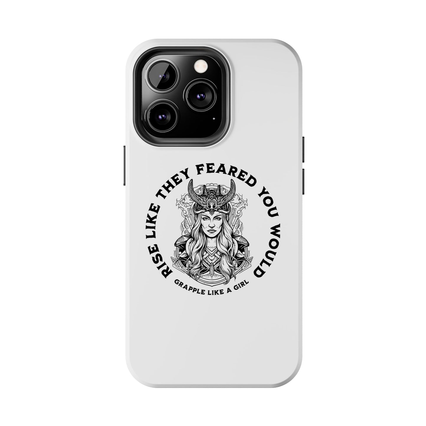 Women's BJJ Rise like they Feared You Would Jiu Jitsu Tough iPhone Cases