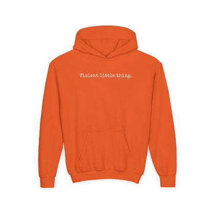 Youth Grapple like a Girl BJJ Skull Jiu Jitsu Hoodie - Violent little thing.