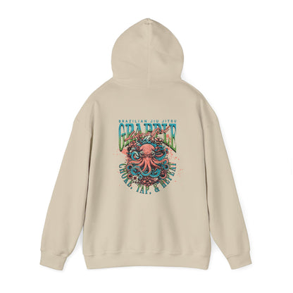 Grapple like a Girl Jiu Jitsu Hoodie - choke, tap, repeat