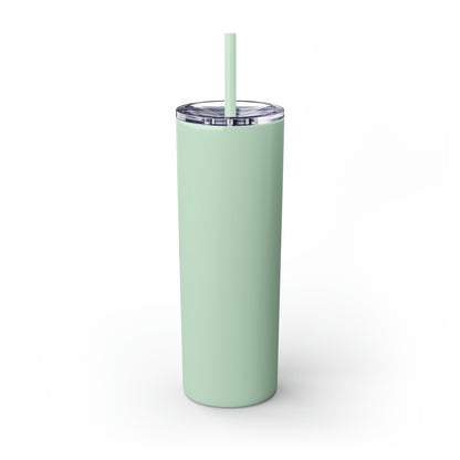 Empower, Embrace, Restrict  Tumbler with Straw, 20oz
