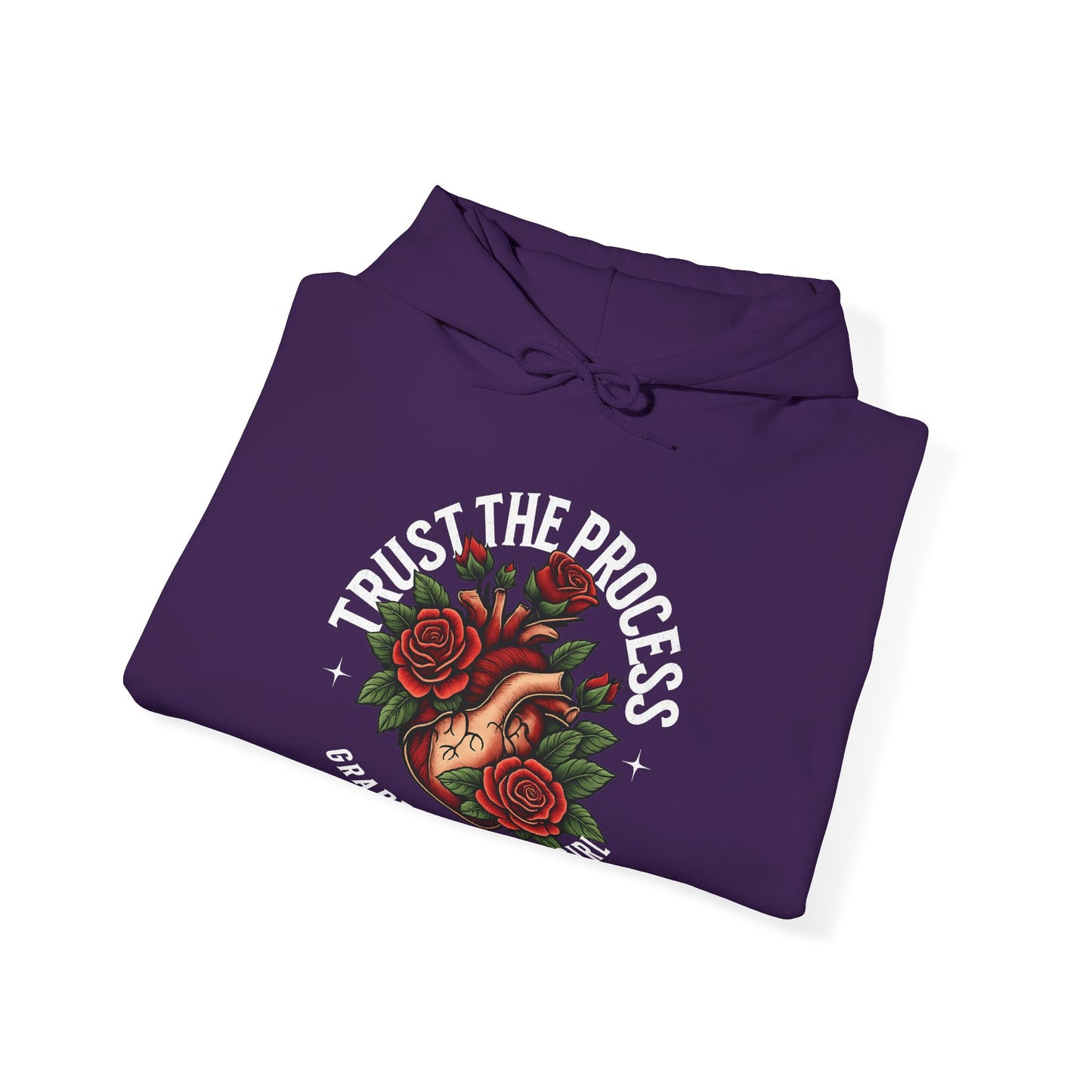 Women's Grapple like a Girl BJJ Hoodie - Trust the Process