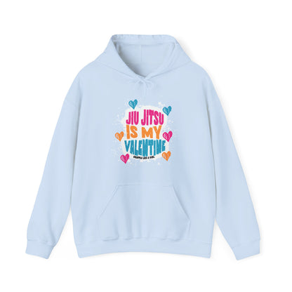Grapple like a Girl Jiu Jitsu Hoodie - Jiu Jitsu is my Valentine