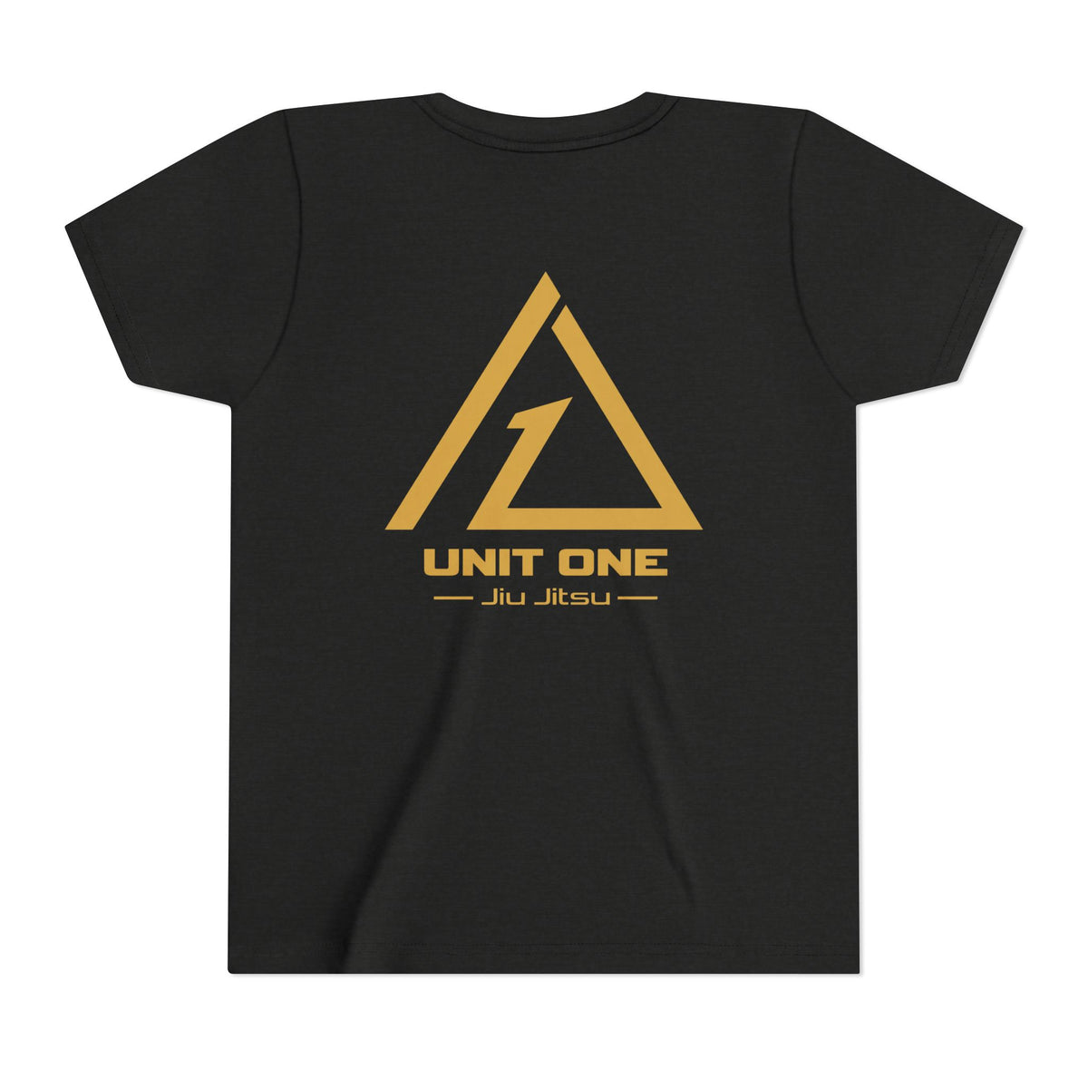 Custom Unisex Unit One T-Shirt - Youth, Gold Logo