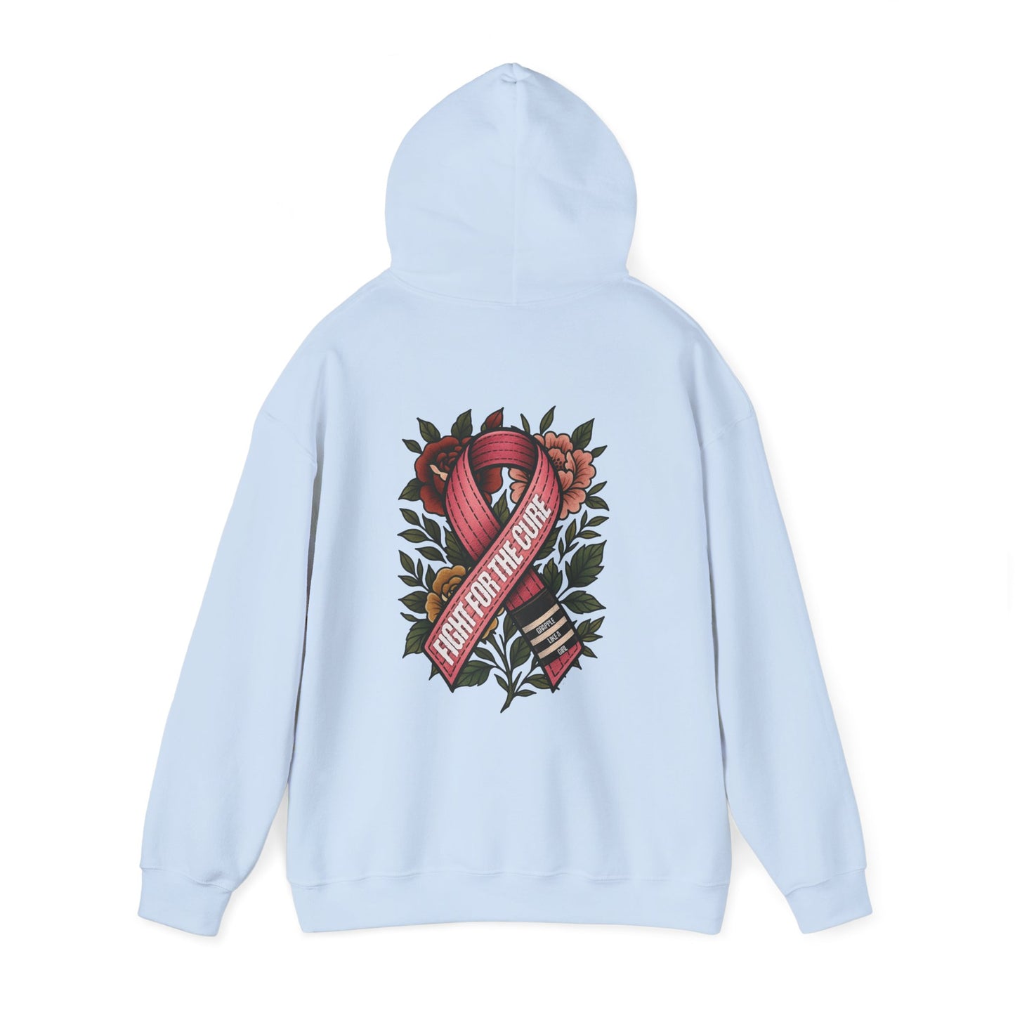 Women's BJJ Hoodie - Fight for the Cure, Breast Cancer Awareness