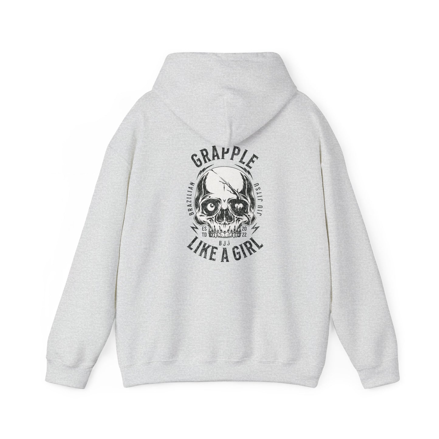 Women's Grapple like a Girl BJJ Hoodie - You had me at leglock
