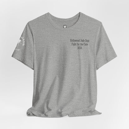 Grapple like a Girl Custom Unisex Slim Fit Short T-Shirt - Hollywood Judo Dojo Fight for the Cure 2026