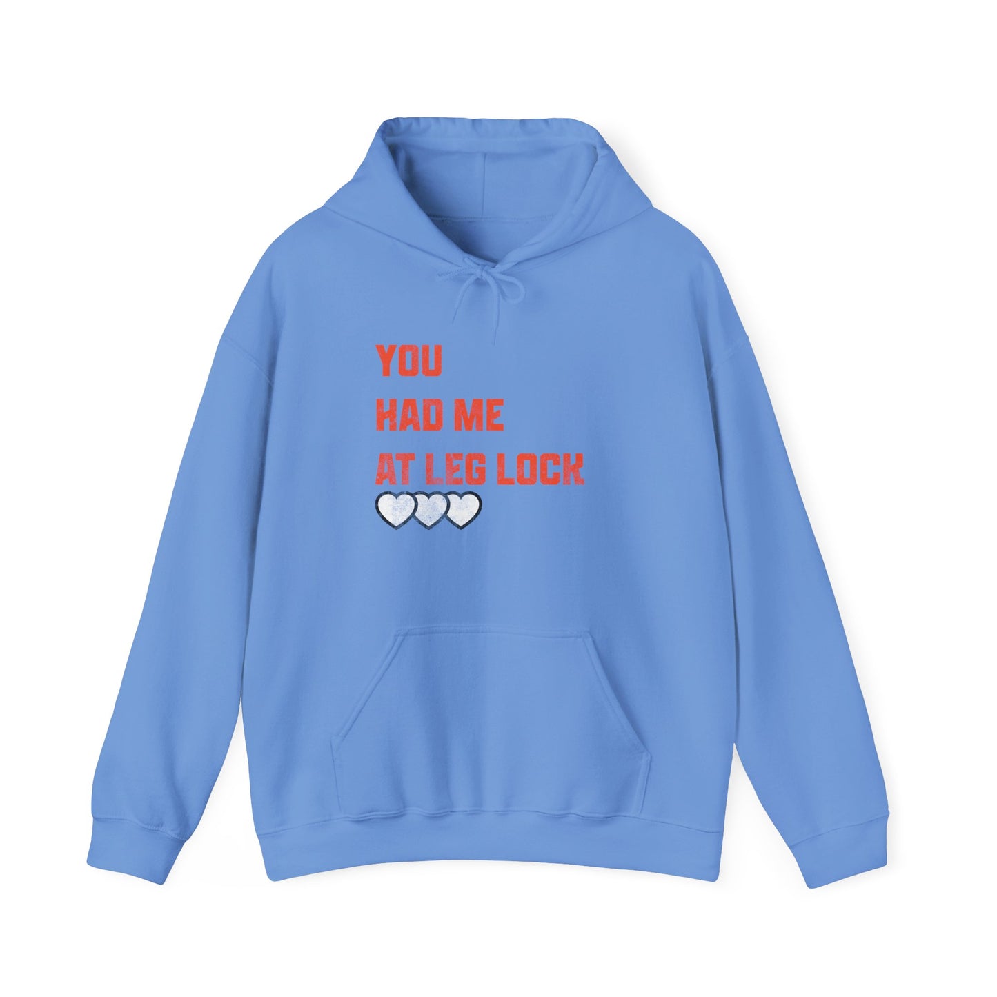 Women's Grapple like a Girl BJJ Hoodie - You had me at leglock