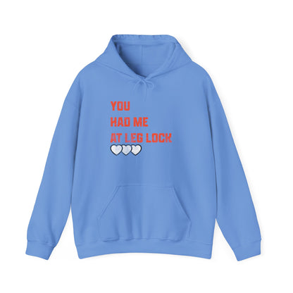 Women's Grapple like a Girl BJJ Hoodie - You had me at leglock