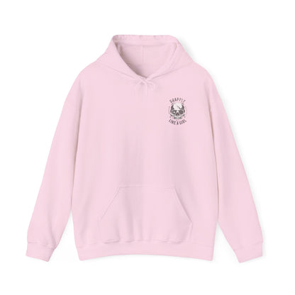 Grapple like a Girl Jiu Jitsu Hoodie - choke, tap, repeat