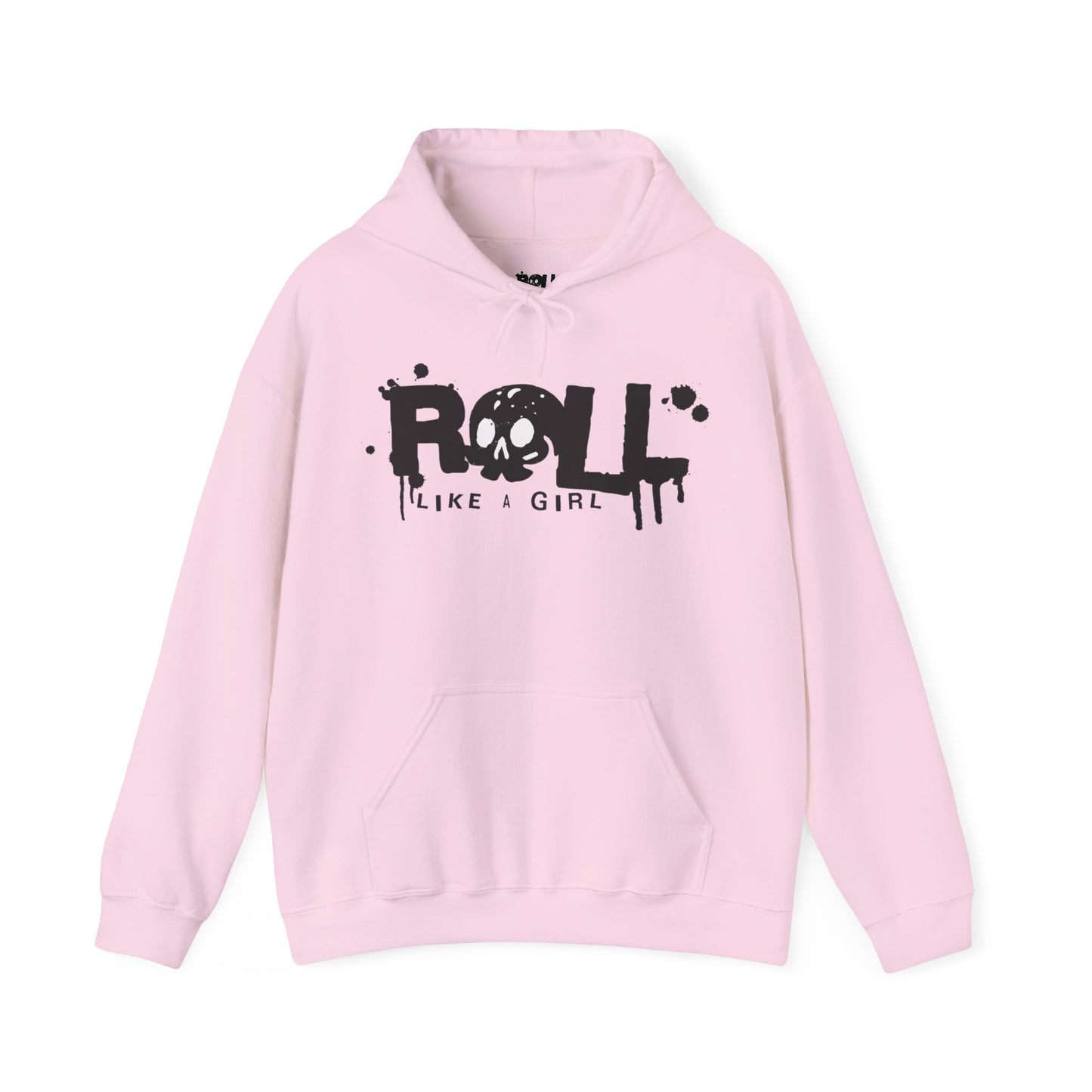 BJJ Roll like a Girl Jiu Jitsu Pullover Hoodie