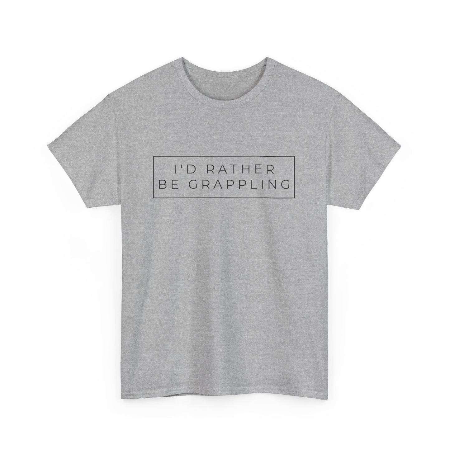 BJJ I'd rather be grappling Oversized T-shirt