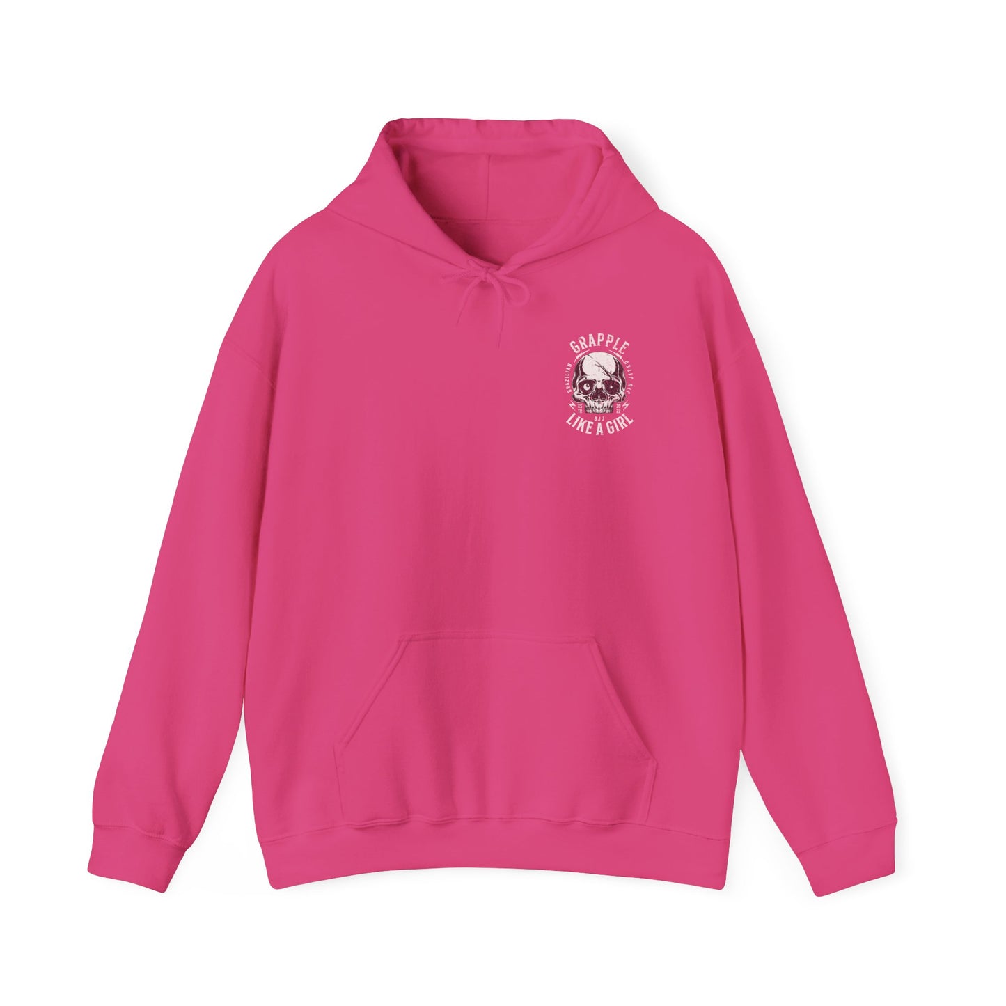 Women's BJJ Hoodie - Grapple Like a Girl,  Heavy AF