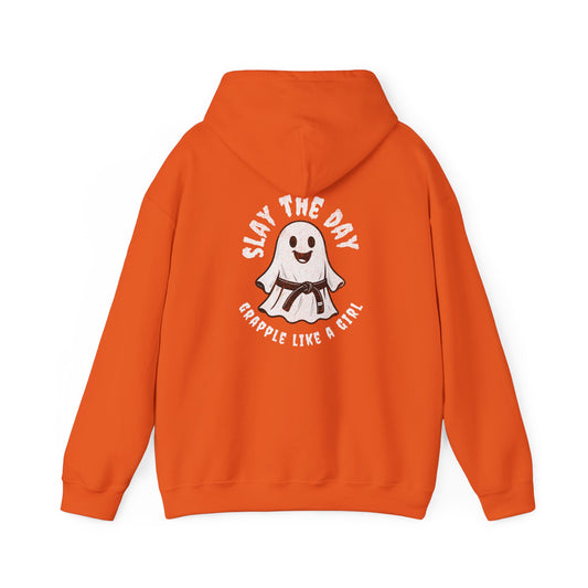 Women's BJJ Hoodie - Grapple Like a Girl, Slay the Day *Limited Edition*