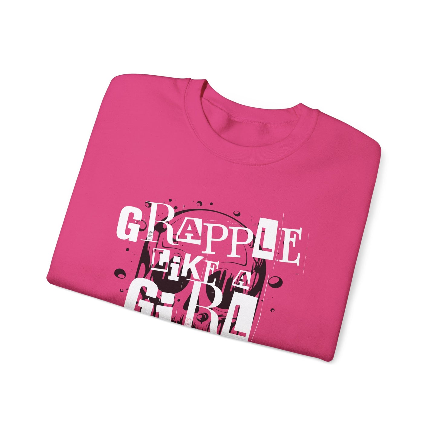 Women's BJJ Grapple Like a Girl Crewneck Sweater