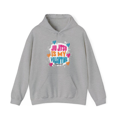 Grapple like a Girl Jiu Jitsu Hoodie - Jiu Jitsu is my Valentine