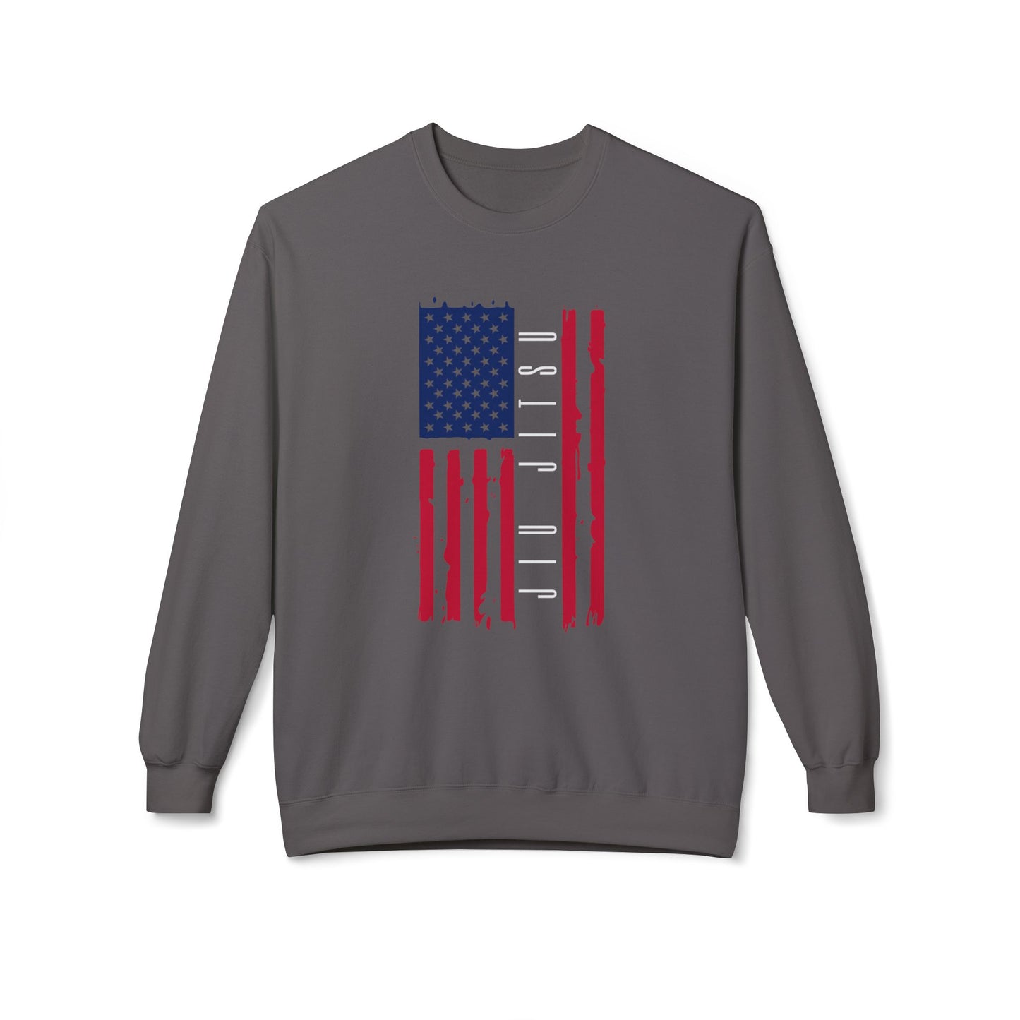 Crewneck Sweatshirt - Jiu Jitsu Flag