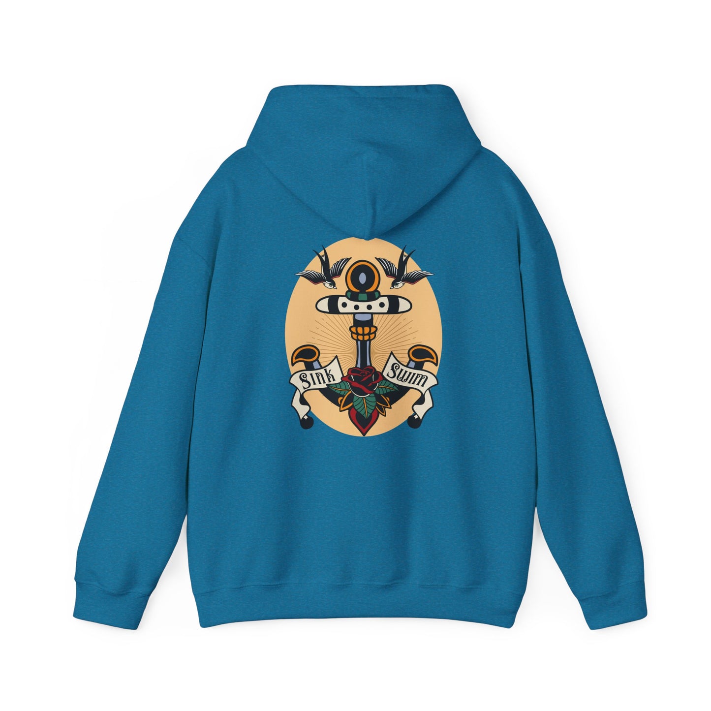 Women's Grapple like a Girl BJJ Hoodie - Sink or Swim