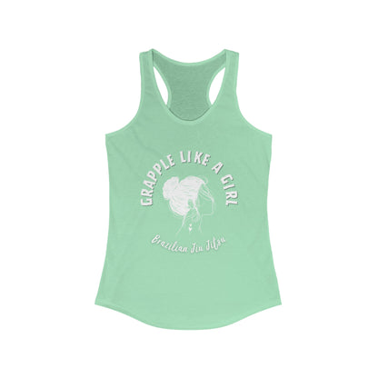 Women's Grapple like a Girl Racerback Tank