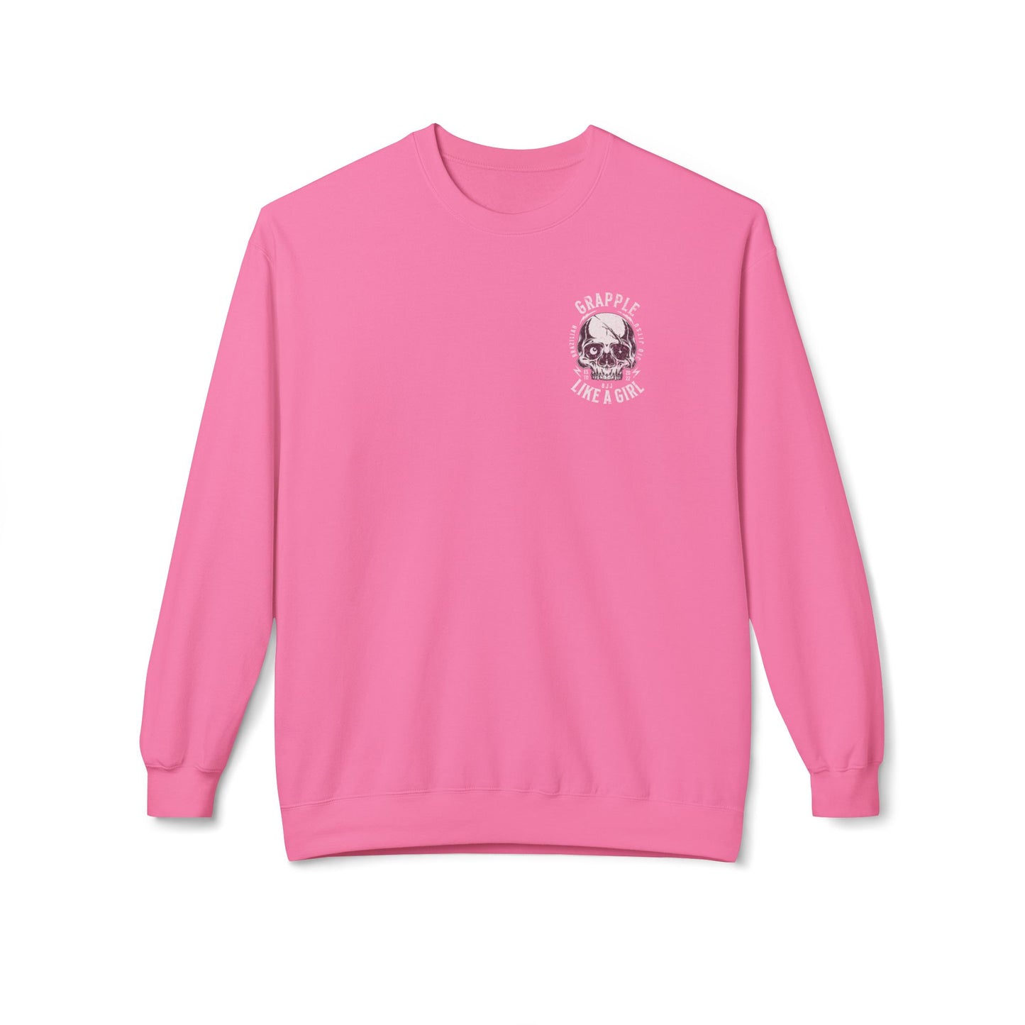 Grapple like a Girl Crewneck Sweatshirt - Heavy AF