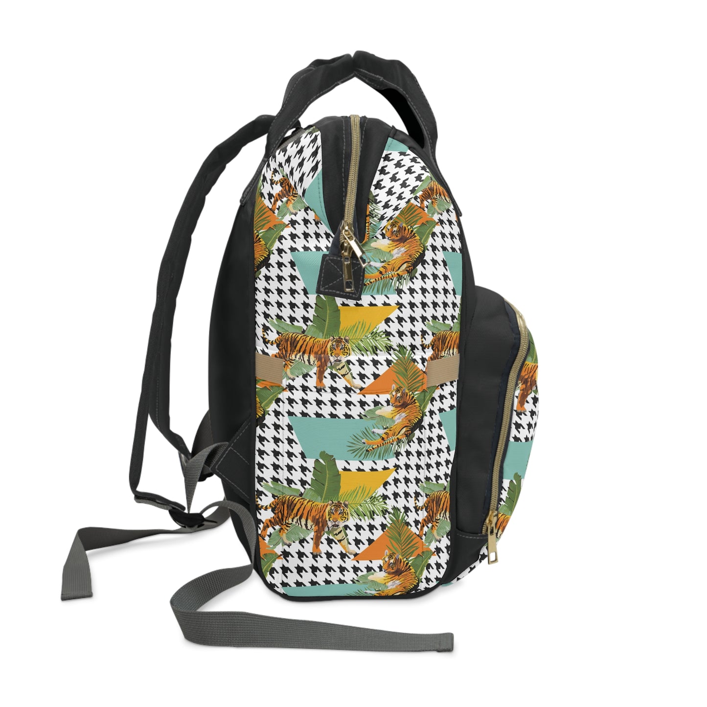 Women's Grappl like a Girl Jiu Jitsu Gear Backpack - Tiger Design