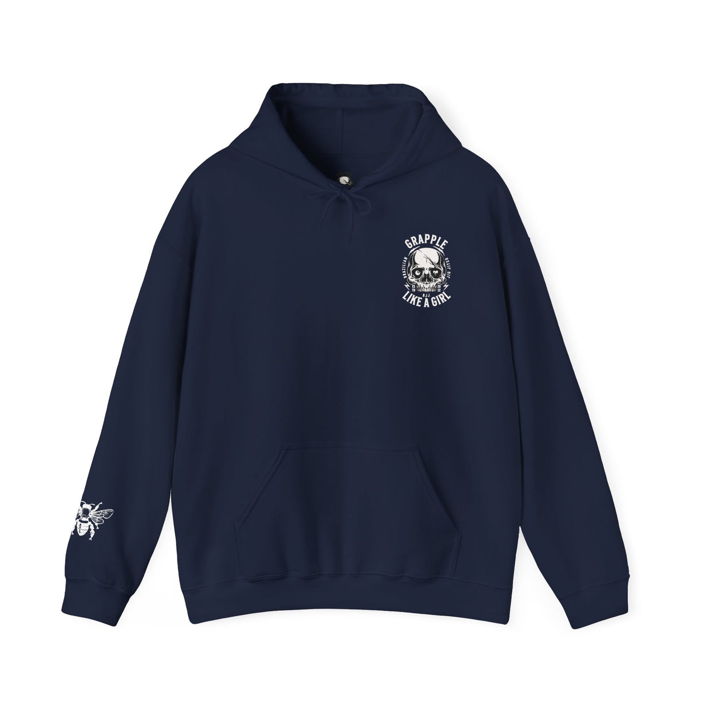 Women's Grapple like a Girl BJJ Hoodie - Queen Bee