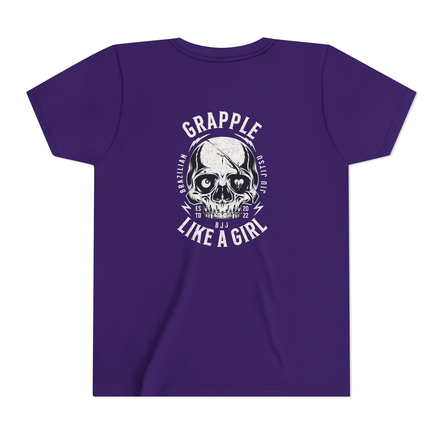 Grapple like a Girl Youth Short Sleeve Tee - Violent little thing