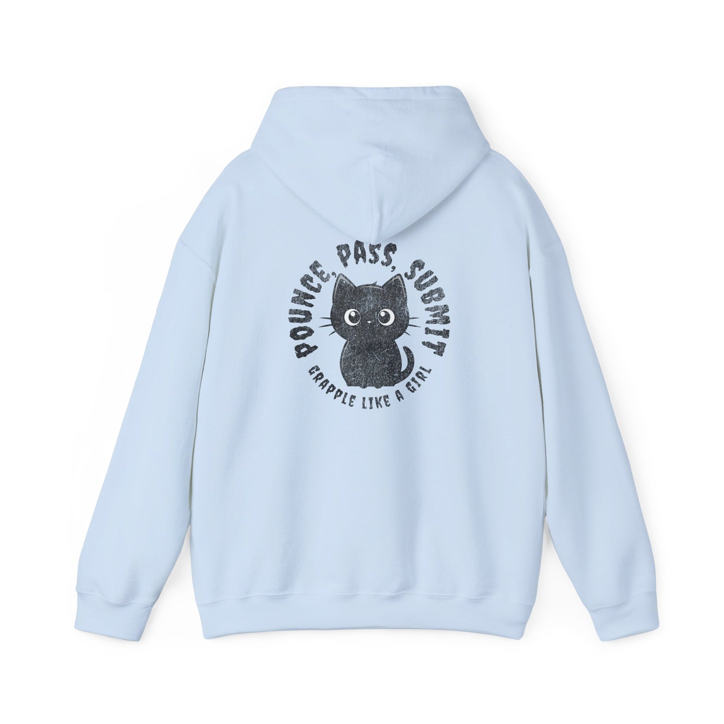 Women's BJJ Hoodie - Grapple Like a Girl, Pounce, Pass, Submit *Limited Edition*