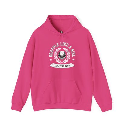 Women's Grapple like a Girl BJJ Hoodie - GLG Jiu Jitsu Club Collection