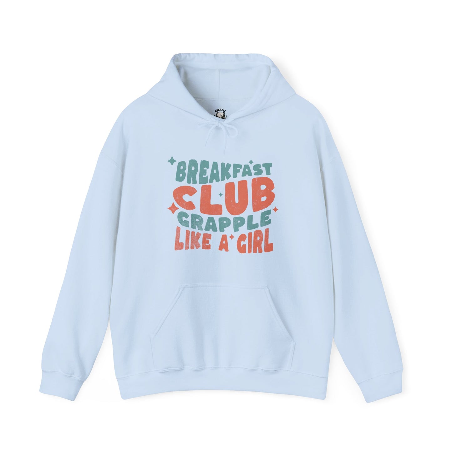 Women's BJJ Hoodie - Grapple Like a Girl Breakfast Club