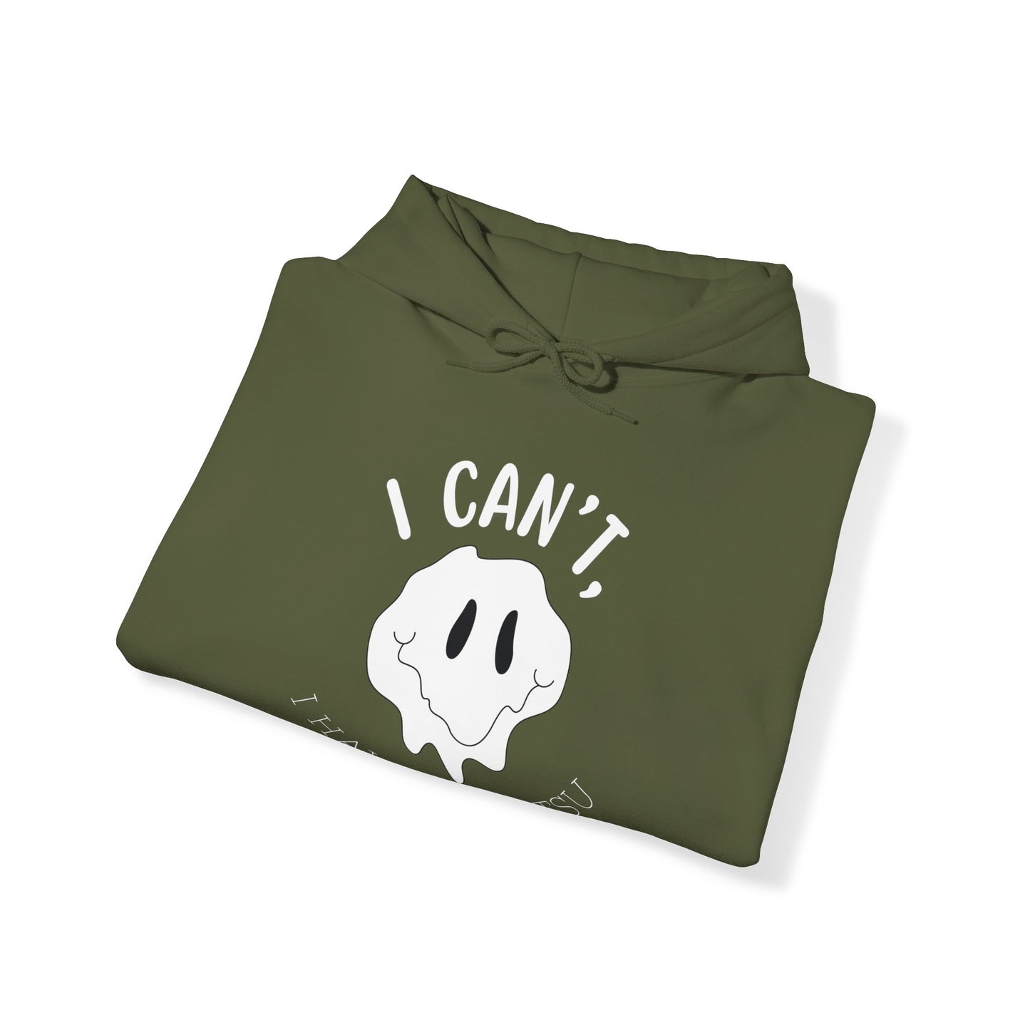 Womens BJJ I can't, I have Jiu Jitsu Pullover Hoodie