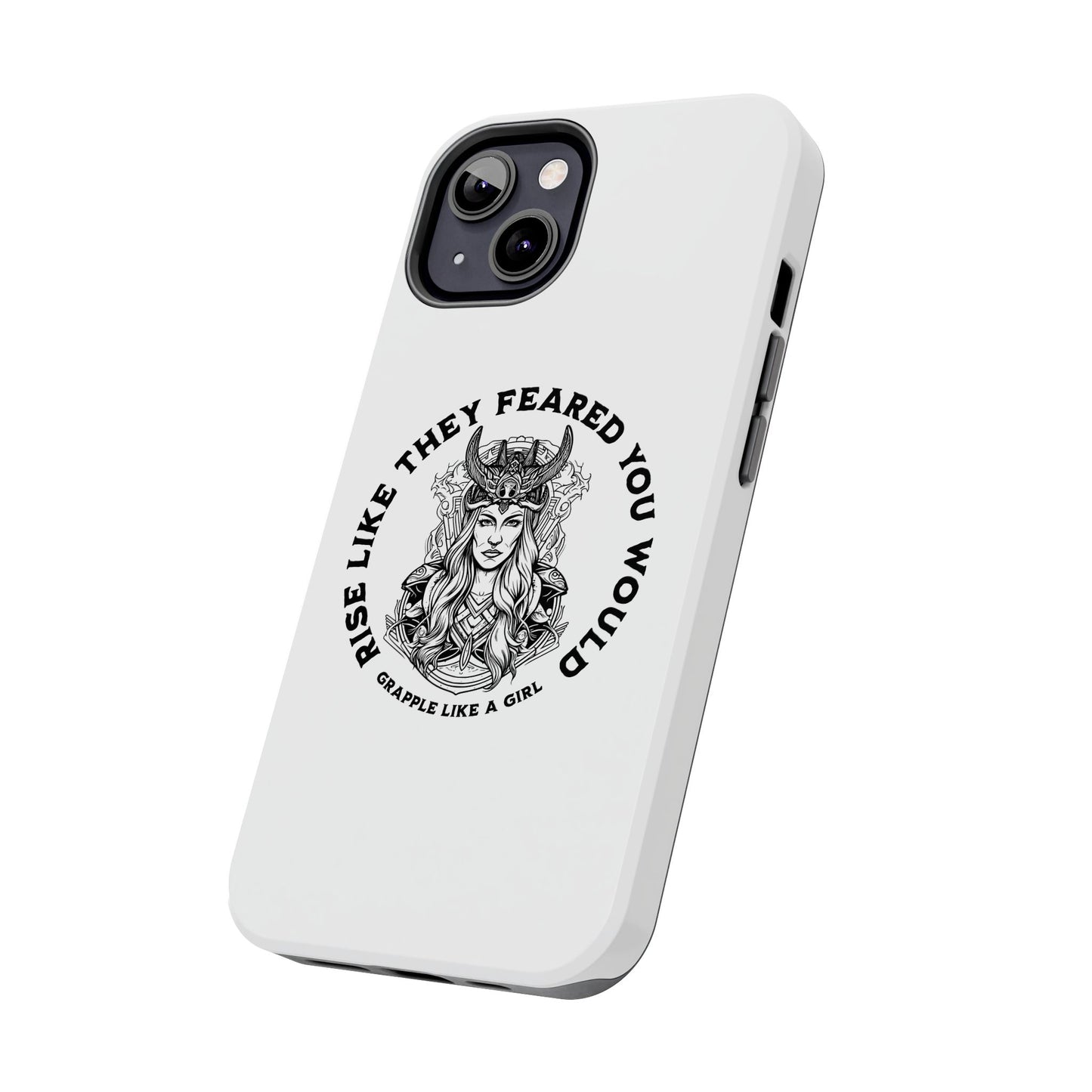 Women's BJJ Rise like they Feared You Would Jiu Jitsu Tough iPhone Cases