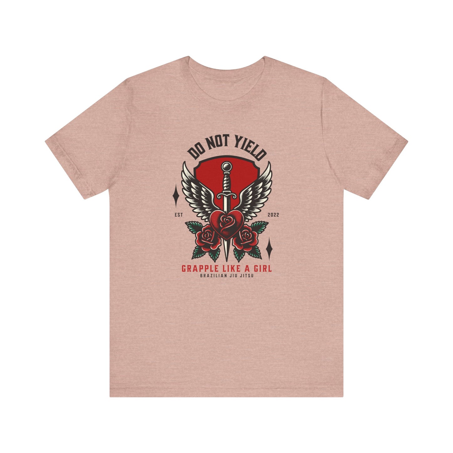 Women's Jiu Jitsu Submission T-Shirt - Do Not Yield