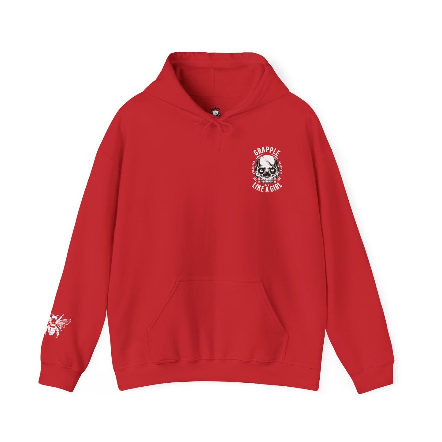 Women's Grapple like a Girl BJJ Hoodie - Queen Bee