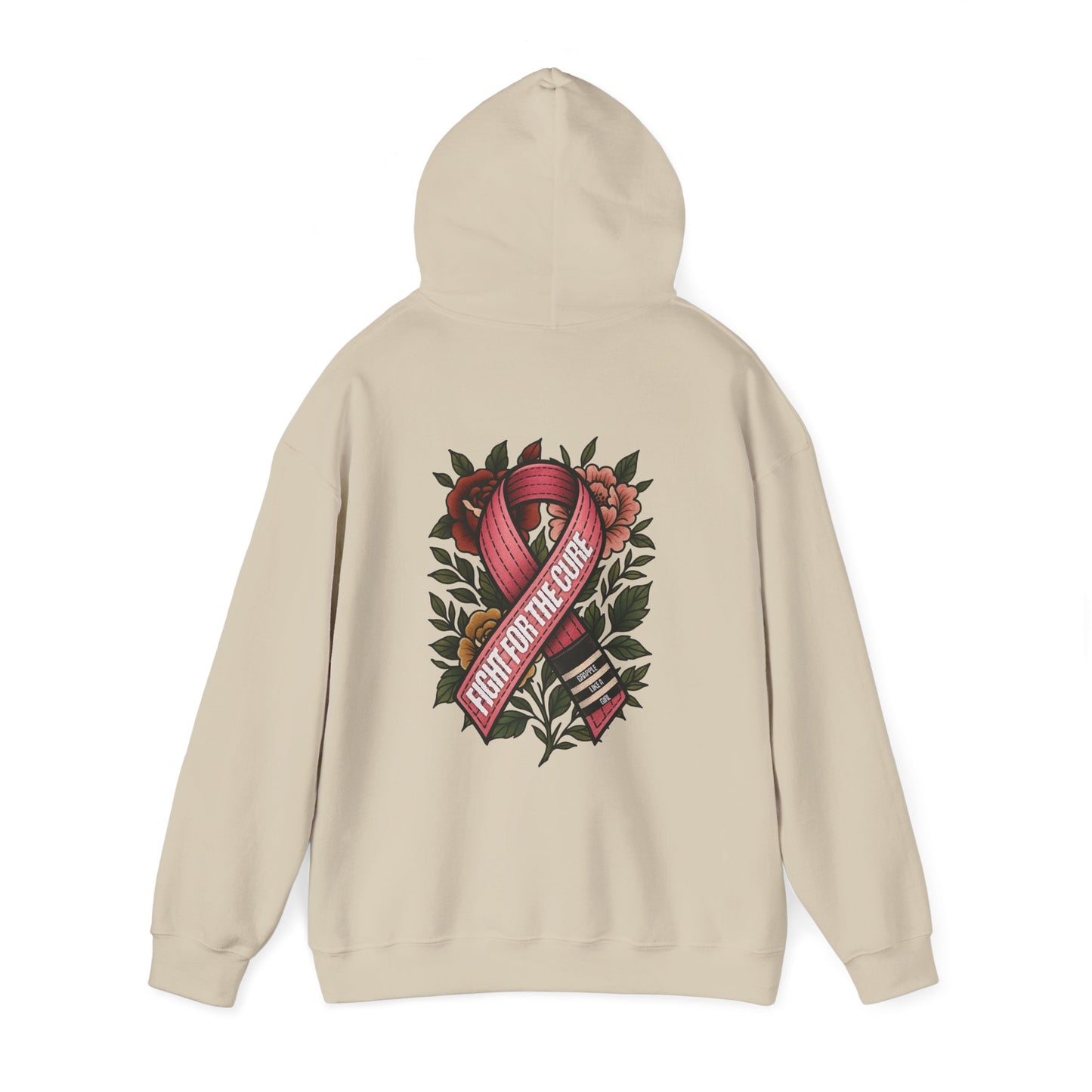 Women's BJJ Hoodie - Fight for the Cure, Breast Cancer Awareness