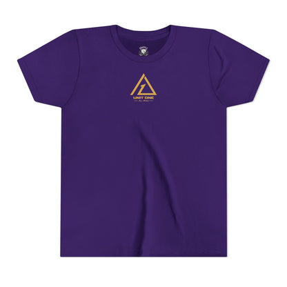Custom Unisex Unit One T-Shirt - Youth, Gold Logo